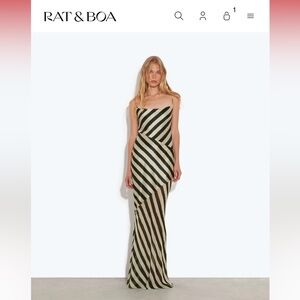 NWT Rat & Boa Vesper Dress